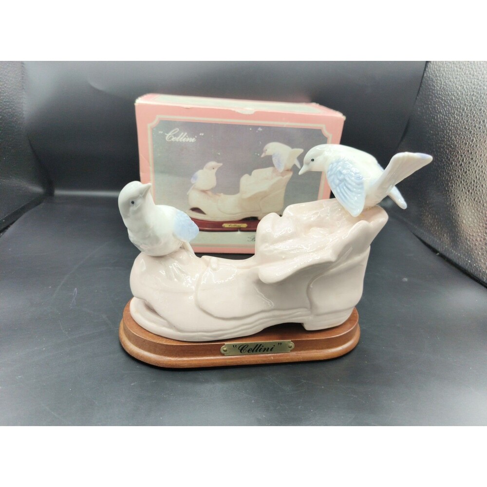 Birds on a Boat - Cellini Collection Figurine